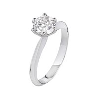 Anello Pavanati Gioielli Donna in Oro bianco Diamante 0.33 Ct SOL.DSI1 0,33TR.EX EUR1800 GIA 724 - SOL.DSI1 0,33TR.EX EUR1800 GIA 724